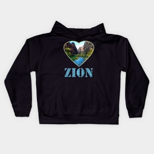 Zion National Park Kids Hoodie